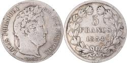 World Coins - Coin, France, Louis-Philippe, 5 Francs, 1834, Marseille, , Silver
