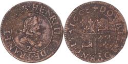 World Coins - Coin, France, Henri IV, Double tournois du Dauphiné, 1608, Grenoble,