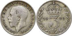 World Coins - Great Britain, George V, 3 Pence, 1920, Silver, , KM:813