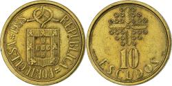 World Coins - Portugal, 10 Escudos, 1988, Nickel-brass, , KM:633