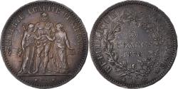 World Coins - Coin, France, 5 Francs, 1878, Bordeaux, Hercule, , Silver, Gadoury:745a