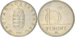 World Coins - Coin, Hungary, 10 Forint, 1993, Budapest, , Copper-nickel, KM:695