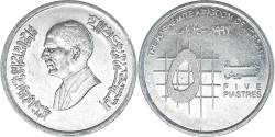 World Coins - Coin, Jordan, 5 Piastres, 1992