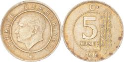 World Coins - Coin, Turkey, 5 Kurus, 2015