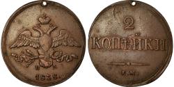 World Coins - Coin, Russia, Nicholas I, 2 Kopeks, 1838, Ekaterinbourg, , Copper