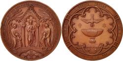 World Coins - France, Medal, Religions & beliefs, 1875, , Copper