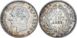 World Coins - Coin, France, Napoleon III, 20 Centimes, 1860, Paris, , Silver