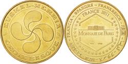 World Coins - France, Token, Tourist Token, 64/ Croix Basque - St-Jean-de-Luz, 2011, Monnaie
