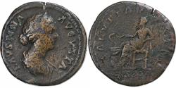 Ancient Coins - Faustina II, Sestertius, 161-176, Rome, Bronze, , RIC:1668