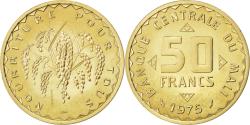World Coins - Coin, Mali, 50 Francs, 1975, , Nickel-brass, KM:E1