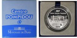 World Coins - France, 10 Euro, Monnaie de Paris, Centre Pompidou, Proof, 2010, Paris, Silver