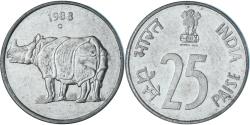 World Coins - Coin, India, 25 Paise, 1988