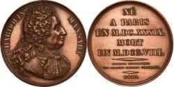 World Coins - France, Medal, Galerie des Grands Hommes, Hardouin Mansart, History, 1817
