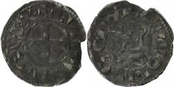 World Coins - France, Louis VIII-IX, Denier Tournois, 1223-1244, Billon,