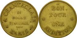 World Coins - France, Token, Club, A Chanteclair, Paris, , Brass