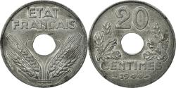 World Coins - Coin, France, État français, 20 Centimes, 1944, Paris, , Zinc