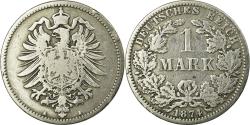 World Coins - Coin, GERMANY - EMPIRE, Wilhelm I, Mark, 1874, Berlin, , Silver, KM:7