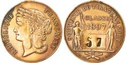 World Coins - France, Medal, Troisième République, Souvenir du Tirage au Sort, Classe, 1897