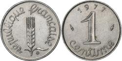 World Coins - France, Centime, Épi, 1977, Paris, Stainless Steel, , Gadoury:91