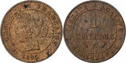 World Coins - France, Centime, Cérès, 1895, Paris, Bronze, , Gadoury:88, KM:826.1