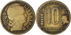 World Coins - Coin, Argentina, 10 Centavos, 1946