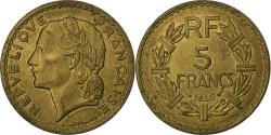 World Coins - France, 5 Francs, Lavrillier, 1946, Aluminum-Bronze, , KM:888a.2