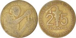 World Coins - Coin, West African States, 25 Francs, 1987