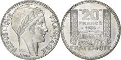 World Coins - France, 20 Francs, Turin, 1938, Paris, Silver, , Gadoury:852, KM:879