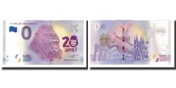 World Coins - France, Tourist Banknote - 0 Euro, 86/ Romagne - La Vallée des Singes, 2018
