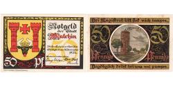 World Coins - Germany, Malchin Stadt, 50 Pfennig, 1922-12-31, UNC(64)