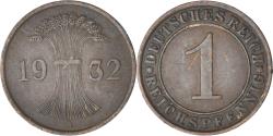 World Coins - Germany, Reichspfennig, 1932