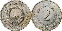World Coins - Coin, Yugoslavia, 2 Dinara, 1981, , Copper-Nickel-Zinc, KM:57