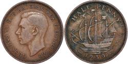 World Coins - Coin, Great Britain, 1/2 Penny, 1939
