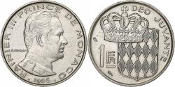 World Coins - Monaco, Rainier III, Franc, 1966, Paris, Nickel, , Gadoury:MC 150
