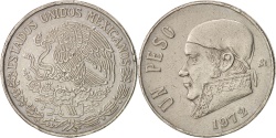 World Coins - Mexico, Peso, 1972, Mexico City, , Copper-nickel, KM:460
