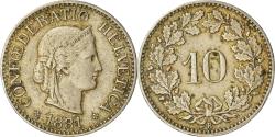 World Coins - Coin, Switzerland, 10 Rappen, 1881, Bern, , Copper-nickel, KM:27