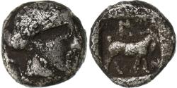 Ancient Coins - Troas, Obol, ca. 360-340 BC, Antandros, Silver, , SNG-Cop:214
