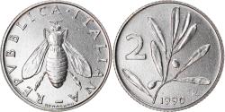 World Coins - Coin, Italy, 2 Lire, 1990, Rome, , Aluminum, KM:94