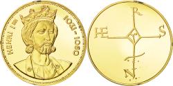 World Coins - France, Medal, Les Rois de France, Henri Ier, History, , Vermeil