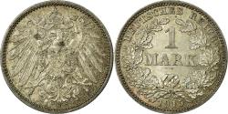 World Coins - Coin, GERMANY - EMPIRE, Wilhelm II, Mark, 1915, Hambourg,,Silver,KM 14