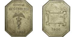 World Coins - France, Token, Cercle du Commerce de Lille, 1906, , Copper Clad Brass