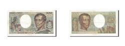World Coins - Banknote, France, 200 Francs, 1981, Undated, AU(50-53), Fayette:70.1, KM:155a