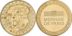 World Coins - France, Token, Paris - Hotel de la Monnaie - Nuit Blanche - Mathias, 2013