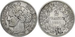World Coins - France, 2 Francs, Cérès, 1894, Paris, Silver, , KM:817.1