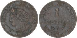 World Coins - Coin, France, Cérès, Centime, 1888, Paris, , Bronze, KM:826.1