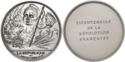 World Coins - France, Medal, Révolution Française, La République, History, Maillart