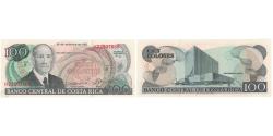World Coins - Banknote, Costa Rica, 100 Colones, 1993, 1993-09-28, KM:261a, UNC(65-70)