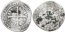 World Coins - Coin, France, Flanders, Louis II de Mâle, Gros, 1346-1384, , Silver