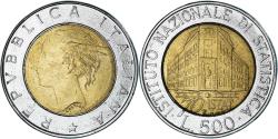 World Coins - Coin, Italy, 500 Lire, 1996, Rome, , Bi-Metallic, KM:181