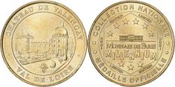 World Coins - France, Token, Valencay - Château n°1, 2001, Copper-nickel Aluminium, MDP